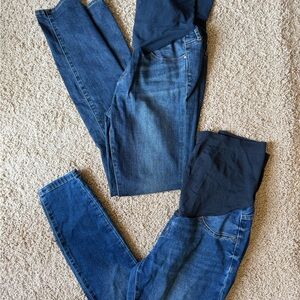 Women's Blue Maternity Jeans